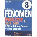 Fenomen Yayınları 8. Sınıf Lgs İngilizce Çıkmış Sorular Ve İkiz Soruları (2018-2025)