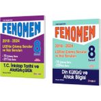 Fenomen Yayınları 8. Sınıf Lgs İnkılap + Din Kültürü Çıkmış Sorular ve Ikiz Soruları (2018-2024)