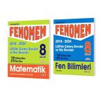 FENOMEN YAYINLARI 8. SINIF LGS Matematik + Fen Bilimleri Çıkmış Sorular Ve İkiz Soruları (2018-2024