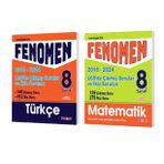 FENOMEN YAYINLARI 8. SINIF LGS Türkçe + Matematik Çıkmış Sorular Ve İkiz Soruları (2018-2024)