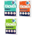 Fenomen Yayınları 8. Sınıf LGS Türkçe - Matematik - Fen Bilimleri A Soru Bankası Seti 3 Kitap