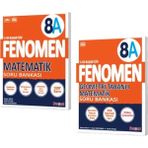 FENOMEN YAYINLARI 8. SINIF Matematik A Soru Bankası + Geometri Tabanlı Matematik Soru Bankası
