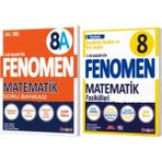Fenomen Yayınları 8. Sınıf Matematik A Soru Bankası - Matematik 3. Fasikül Kareköklü İfadeler ve Veri Analizi 2'li Set