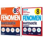Fenomen Yayınları 8. Sınıf Matematik B Soru Bankası - Matematik 4. Fasikül Olasılık, Cebirsel İfadeler ve Özdeşlikler2'li Set