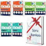 Fenomen Yayınları 8. Sınıf Soru Bankası Seti 6 Kitap - Deneme
