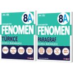 Fenomen Yayınları 8. Sınıf Türkçe A Soru Bankası - Paragraf A Soru Bankası