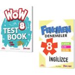 Fenomen Yayınları 8. Sınıf Wow English Test Book ve Denemeler - Soru Bankası + Deneme