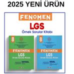 Fenomen Yayınları 8.Sınınf Lgs MEB Sayısal - Sözel Örnek Sorular Seti 2020-2025