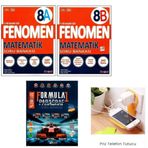 Fenomen Yayınları 8A +8B MATEMATİK SORU BANKALARI + FORMULA 1 PARAGRAF SET 2026 LGS PRİZ TUTUCULU
