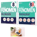 Fenomen Yayınları FENOMEN 8.SINIF DİL BİLGİSİ+PARAGRAF (B) SORU BANKASI SET 2026 LGS