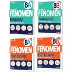 Fenomen Yayınları Fenomen Okul 8. Sınıf LGS Paragraf + Matematik A + B Soru Bankası Seti 4 Kitap