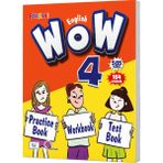 Fenomen Yayınları Kurmay Yayınları WOW English 4 Practice Book + Workbook + Test Book