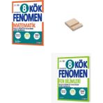 Fenomen Yayınları LGS 8. Sınıf Kök Serisi Matematik Soru Bankası - Fen Bilimleri Soru Bankası + Telefon Tutucu