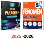 Fenomen Yayınları STRATEJİ 8.SINIF GÜN GÜN PARAGRAF + FENOMEN 8A MATEMATİK SET 2025 BASIM