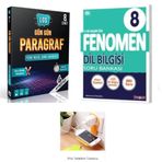 Fenomen Yayınları STRATEJİ 8.SINIF GÜN GÜN PARAGRAF+ FENOMEN DİLBİLGİSİ SORU BANKASI SET 2026 LGS PRİZ TUTUCU HEDİYE