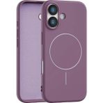 Fenza iPhone 17 Uyumlu Içi Kadife Magsafe Wireless Şarz Özellikli Gül Kurusu Renkli Telefon Kılıfı