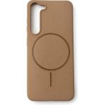 Fenza Samsung Galaxy S23 Plus Uyumlu Içi Kadife Magsafe Wireless Şarz Özellikli Gold Renkli Telefon Kılıf