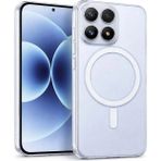 Fenza Xiaomi 17 Uyumlu Kamera Korumalı Magsafe Wireless Şarj Özellikli Lüks Şeffaf Silikon Telefon Kılıfı