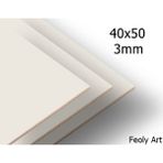 Feoly Art 3 mm 40X50 Mdf Plaka (3 Adet) - Hobi, Maket, Ahşap El Sanatları Için Uygun (3`lü Paket) - 40 x 50