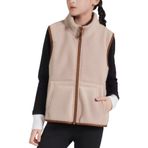 FEOYA Çocuk yeleği, polar, kış, erkek çocuk, sıcak tutar, açık hava, kız polar yelek, kolsuz, moda, bebek, kış yeleği, yumuşak, fermuarlı, çocuklar için, dış giyim, sonbahar, hafif, ilkbahar, mor, 3