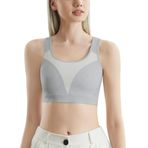 Feoya Tank Top Slim Fit Cosplay 01-Grey Spor Kadın Büstiyer
