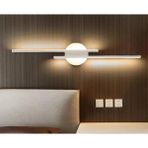 Fer Avize Asya Modern Tasarım Beyaz Renk Gün Işığı Ledli Banyo - Mutfak - Salon LED Aplik - 1