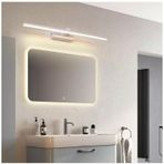 Fer Avize Berrak Modern Tasarım Beyaz Renk Gün Işığı Ledli Banyo - Mutfak - Salon Led Duvar Aplik