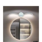 Fer Avize Diana Modern Tasarım Beyaz Renk Gün Işığı Ledli Banyo - Mutfak - Salon Led Duvar Aplik