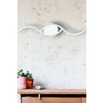 Fer Avize Ezgi Modern Tasarım Beyaz Renk Gün Işığı Ledli Banyo - Mutfak - Salon Led Duvar Aplik