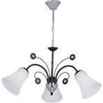 Fer Avize Idil Modern Lüks Tasarim 1167 Camli 3 Lü Avize - Beyaz