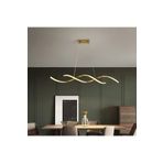 Fer Avize Liana Modern Tasarım Eskitme Renk Beyaz Ledli Cafe - Mutfak - Salon 2 Li Led Avize