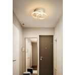Fer Avize Lily Modern Tasarım Beyaz Renk Salon Mutfak Hol Beyaz Led 2 Li Avize