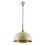 Fer Avize MANİLA MODERN KREM İÇİ ESKİTME RETRO METALSarkıt Cafe - Mutfak TEKLİ AVİZE
