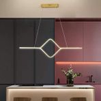 Fer Avize Nana Modern Tasarım Eskitme Renk Beyaz Ledli Cafe - Mutfak - Salon LED Avize