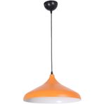 Fer Avize Nil Modern Tasarım Cafe Mutfak Salon Metal Turuncu Renk Tekli Avize