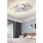 Fer Avize Noris Modern Tasarım Beyaz Renk Salon Mutfak Hol Beyaz Led 3 Lü Avize