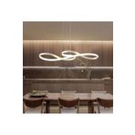 Fer Avize Selin Modern Tasarım Beyaz Renk Beyaz Ledli Cafe - Mutfak - Salon Led Avize