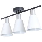 Fer Avize Serin Modern Tasarım Yatak Odası - Salon - Mutfak - Cafe Beyaz Renk 3 Lü Avize