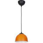 Fer Avize Şirin Küçük Modern Tasarım Turuncu Renk Metal Tekli Avize - 1