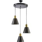 Fer Avize Trend Modern Metal Sivama Sarkit Avize - Siyah