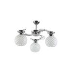 Fer Avize TUNA Modern Krom Metal Sarkıt 3 lü Avize