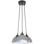 Fer Avize Zero Modern Tasarım Yatak Odası - Cafe - Mutfak - Salon Yeşil Renk 3 Lü Avize