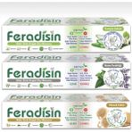 Feradisin 75 ml 90 gr Doğal Gimdes 3 Adet Diş Macunu