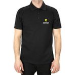 Ferari In Italy Polo Yaka Siyah Tişört - 2XL