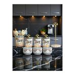 ferayhome Mutfak Seti 103 Baharatlık Kahvaltılık Kağıt Havluluk Kaşıklık Herm At Desen Gold