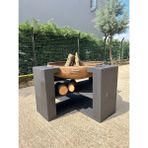 Ferba Moody Ateş Çukuru Corten Çanaklı Bahçe Şöminesi