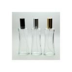 Ferden Ferda 20 Adet Boş Cam Parfüm Şişe, 100 Ml, Eyfel Model, Şeffaf, Metal Valf Ve Kapak
