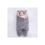 Ferdys 0-12 Ay Içi Elyaflı Kulaklı Welsoft Dış Kundak Peluş Bebek Battaniye Peluş Kundak