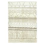 Fergana Moroccan Tarzı Yün Shaggy Halı 306x447 cm
