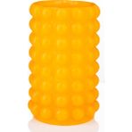 FerGlass Fener Mum Bubblu Long Kavun Kokulu Dekoratif Mum - Turuncu